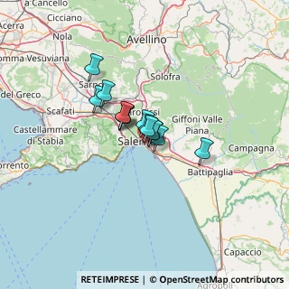 Mappa Via Matteo farro, 84123 Salerno SA, Italia (7.37154)