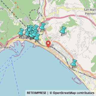 Mappa Via Matteo farro, 84123 Salerno SA, Italia (2.08929)
