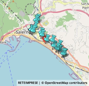 Mappa Via Andrea de Leo, 84127 Salerno SA, Italia (1.41556)