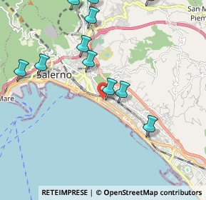 Mappa Via Andrea de Leo, 84127 Salerno SA, Italia (2.48364)