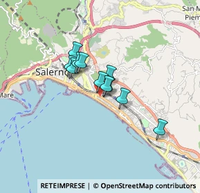 Mappa Via Andrea de Leo, 84127 Salerno SA, Italia (1.14091)