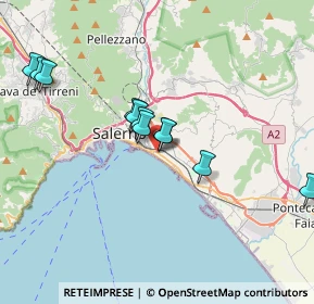 Mappa Via Andrea de Leo, 84127 Salerno SA, Italia (3.97583)