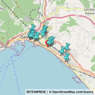 Mappa Via Alfonso Guariglia, 84127 Salerno SA, Italia (1.46133)