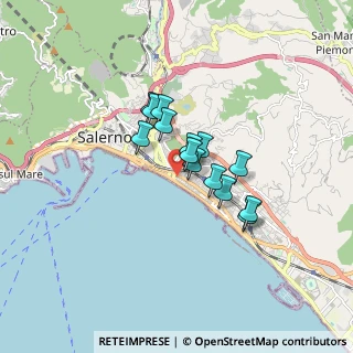 Mappa Via Adriano Falvo, 84127 Salerno SA, Italia (1.18286)