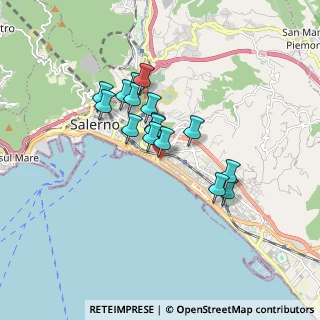 Mappa Via Alfonso Guariglia, 84127 Salerno SA, Italia (1.4075)