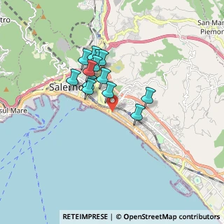 Mappa Via Alfonso Guariglia, 84127 Salerno SA, Italia (1.48538)