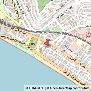 Mappa Via Alfonso Guariglia, 14, 84127 Salerno, Salerno (Campania)