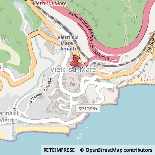 Mappa Via Diego Taiani, 5, 84019 Vietri sul Mare, Salerno (Campania)