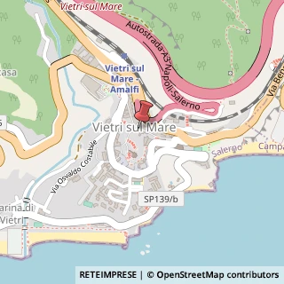 Mappa Corso Umberto Iᵒ, 53, 84019 Vietri sul Mare, Salerno (Campania)