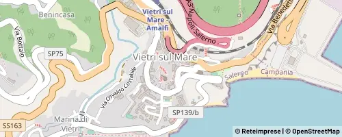 Mappa Vietri sul Mare