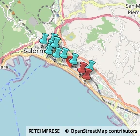 Mappa Via M. Freccia, 84127 Salerno SA, Italia (1.17692)