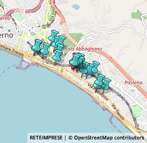 Mappa Via M. Freccia, 84127 Salerno SA, Italia (0.5765)