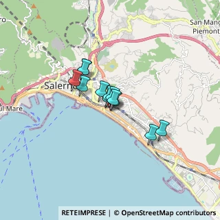 Mappa Via Achille Talarico, 84127 Salerno SA, Italia (1.04083)