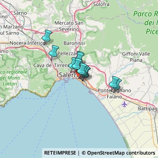 Mappa Via Paolo Grisignano, 84127 Salerno SA, Italia (4.0025)