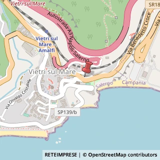 Mappa Via Madonna degli Angeli, 7, 84019 Vietri sul Mare, Salerno (Campania)