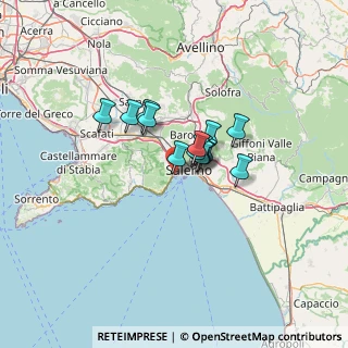 Mappa 84019 Vietri sul mare SA, Italia (8.30643)