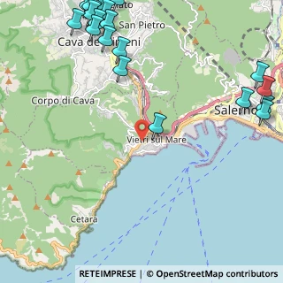 Mappa 84019 Vietri sul mare SA, Italia (3.6115)