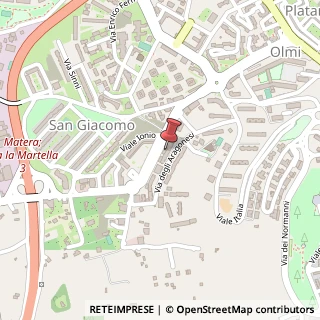 Mappa Via la Martella, 59, 75100 Matera, Matera (Basilicata)