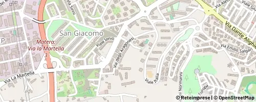 Mappa Matera