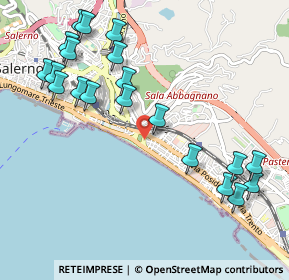 Mappa Via Tommaso Scillato, 84127 Salerno SA, Italia (1.2905)