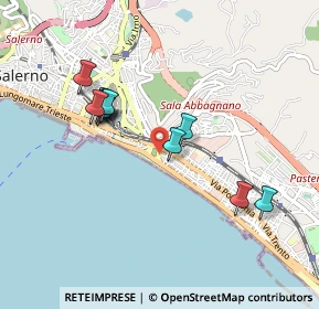 Mappa Via Tommaso Scillato, 84127 Salerno SA, Italia (0.91273)