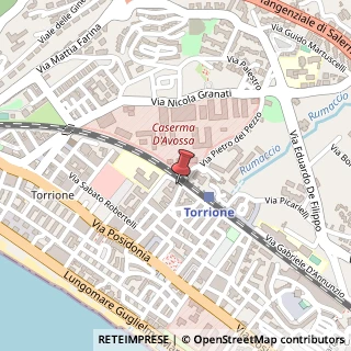 Mappa Via Pietro del Pezzo, 75, 84128 Salerno, Salerno (Campania)