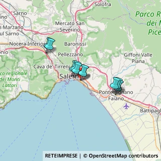 Mappa Via Filippo Sciaraffia, 84127 Salerno SA, Italia (5.41)