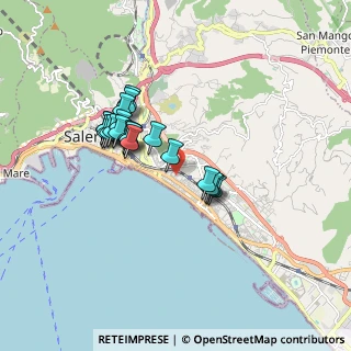 Mappa Via Filippo Sciaraffia, 84127 Salerno SA, Italia (1.549)