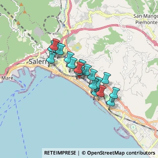 Mappa Via Filippo Sciaraffia, 84127 Salerno SA, Italia (1.355)