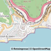 Térkép Vietri sul Mare