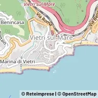 Hartă Vietri sul Mare