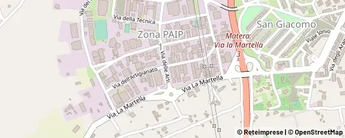 Mappa Matera