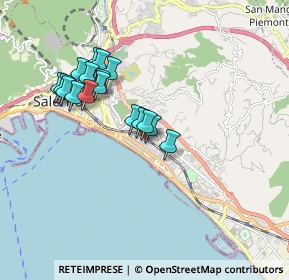 Mappa Via Manzella Luigi, 84133 Salerno SA, Italia (1.69824)