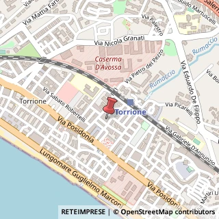 Mappa Via Giovanni Florenzano, 28, 84100 Salerno, Salerno (Campania)