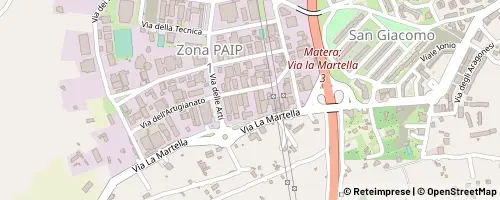 Mappa Matera