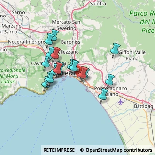 Mappa Via Pietro del Pezzo, 84127 Salerno SA, Italia (6.0845)