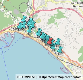 Mappa Via Pietro del Pezzo, 84127 Salerno SA, Italia (1.328)