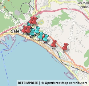 Mappa Via Pietro del Pezzo, 84127 Salerno SA, Italia (1.50143)