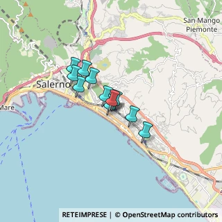 Mappa Via Pietro del Pezzo, 84127 Salerno SA, Italia (1.13182)