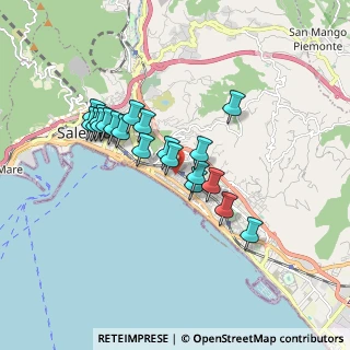 Mappa Via Pietro del Pezzo, 84127 Salerno SA, Italia (1.5975)