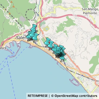 Mappa Via Pietro del Pezzo, 84127 Salerno SA, Italia (1.311)
