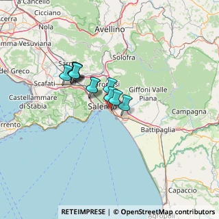 Mappa Via Pietro del Pezzo, 84127 Salerno SA, Italia (9.58455)