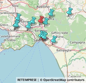 Mappa Via Pietro del Pezzo, 84127 Salerno SA, Italia (14.21154)