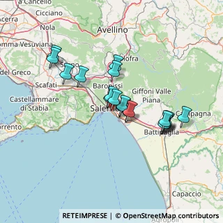 Mappa Via Domenico Vietri, 84127 Salerno SA, Italia (12.73737)