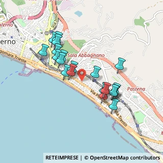 Mappa Via Domenico Vietri, 84127 Salerno SA, Italia (0.88)