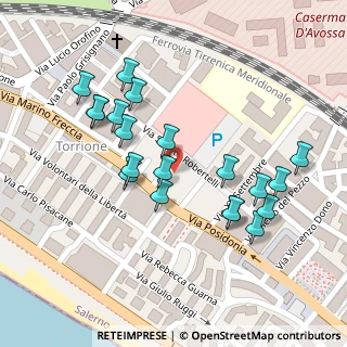 Mappa Via Domenico Vietri, 84127 Salerno SA, Italia (0.1275)