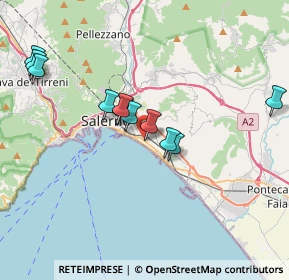 Mappa Via Raffaele Zammarelli, 84127 Salerno SA, Italia (4.42231)