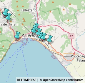 Mappa Via Fratelli Palumbo, 84128 Salerno SA, Italia (4.80429)