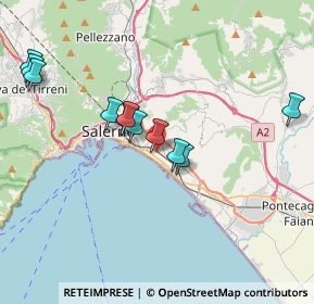 Mappa Via Fratelli Palumbo, 84128 Salerno SA, Italia (4.54923)