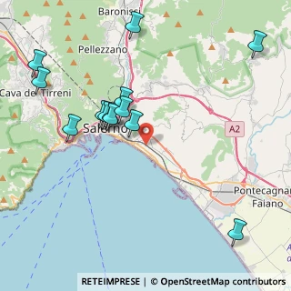 Mappa Via Manzella Luigi, 84127 Salerno SA, Italia (4.78615)